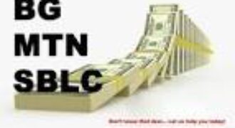 Genuine Provider for BG/SBLC(Bank Guarantee/Standby Letter of Credit)